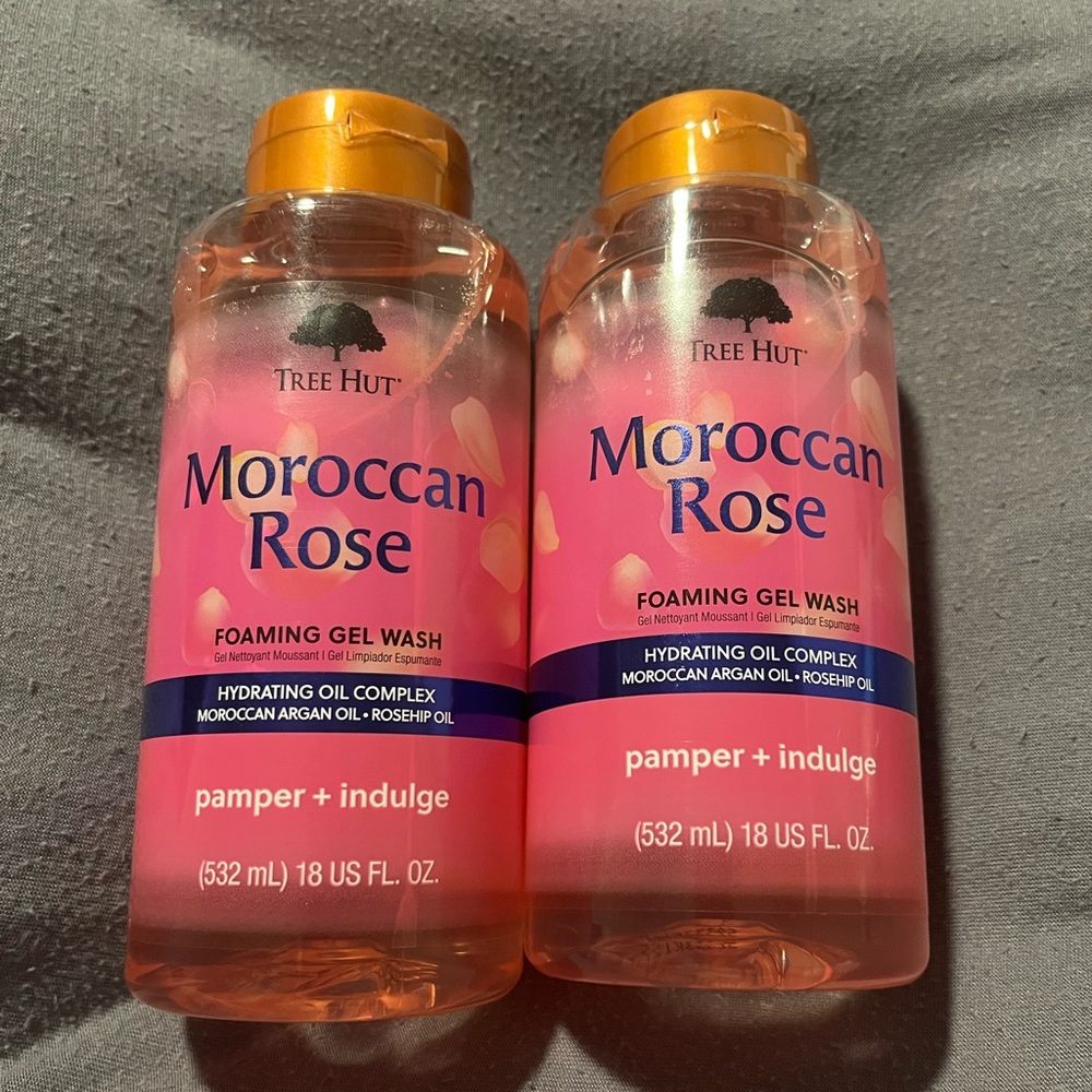 Tree Hut Moroccan Rose Body Wash set